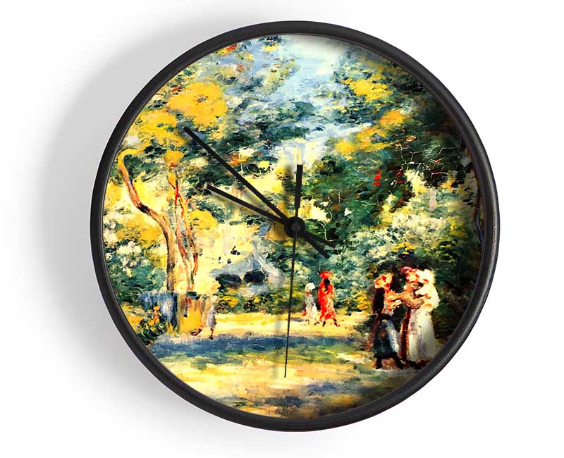 Van Gogh Figures In The Garden
