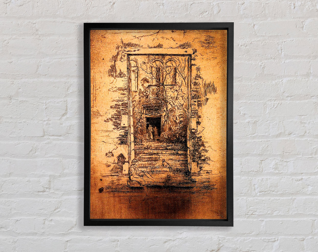 Whistler Garden Framed Print