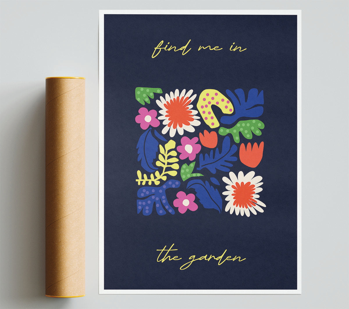 Find Me In The Garden Boho Print