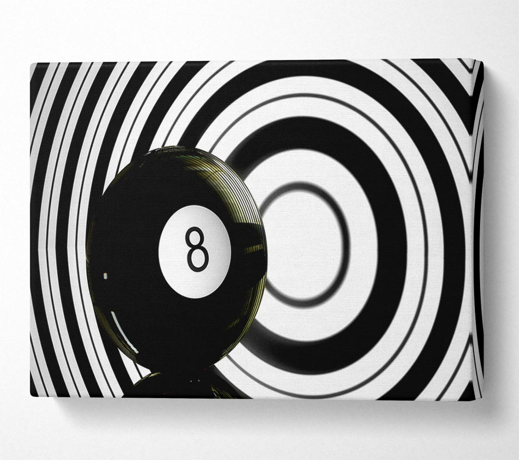 8 Ball Canvas Print