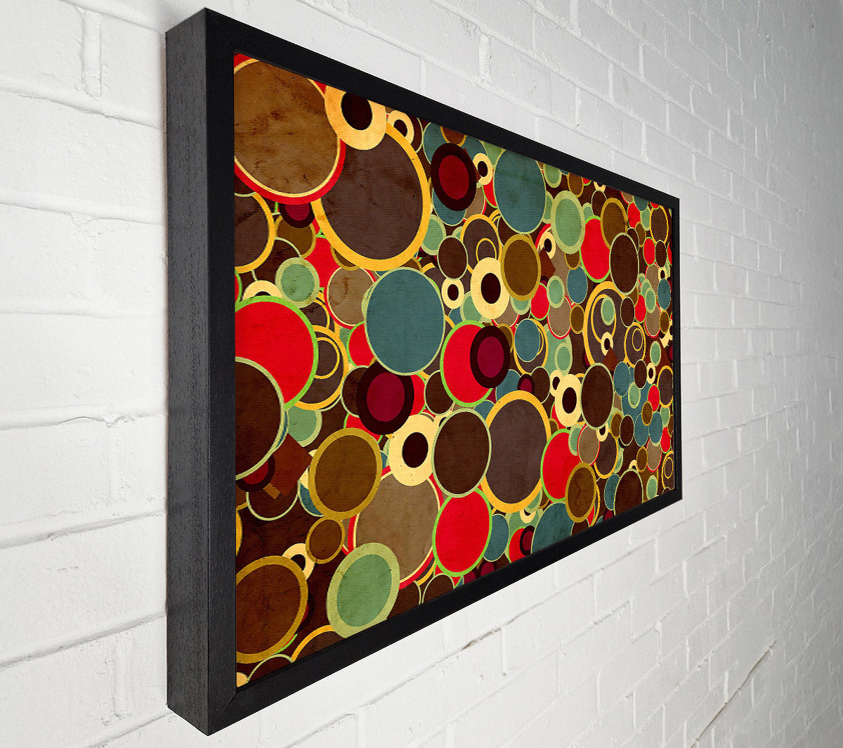 70S Design Canvas Art