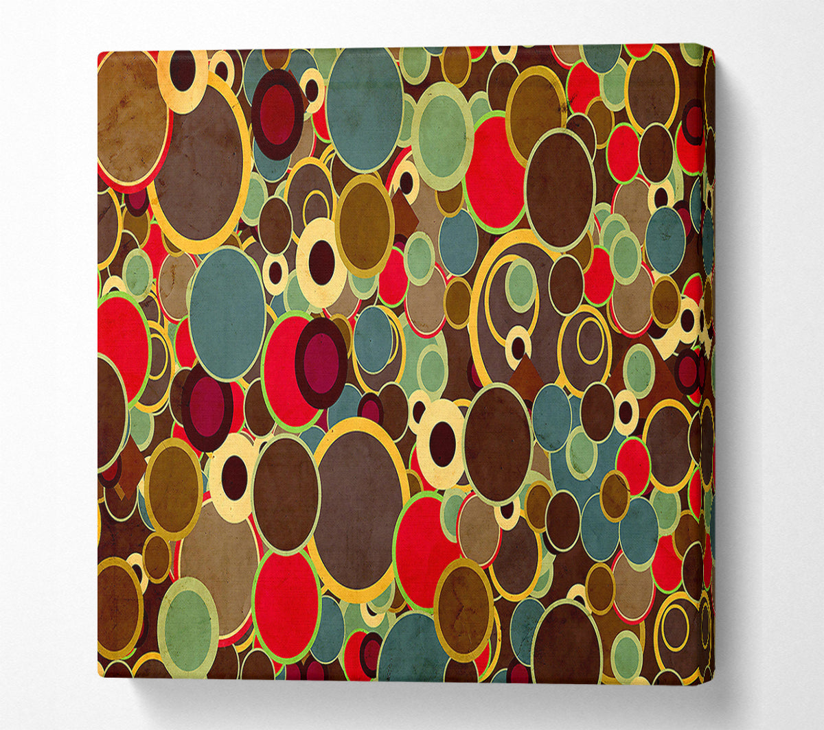 70S Design Canvas Art