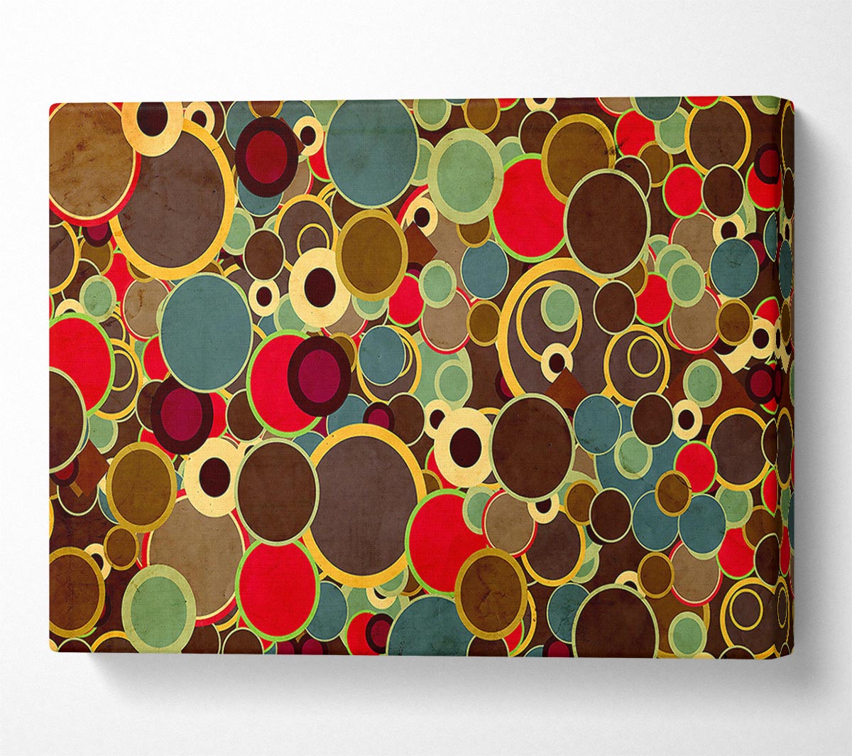 70S Design Canvas Art