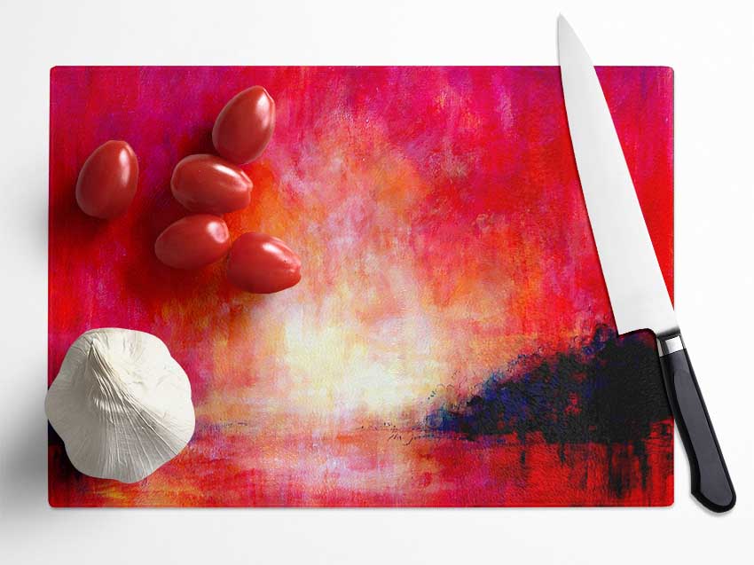 Abstract Pink River
