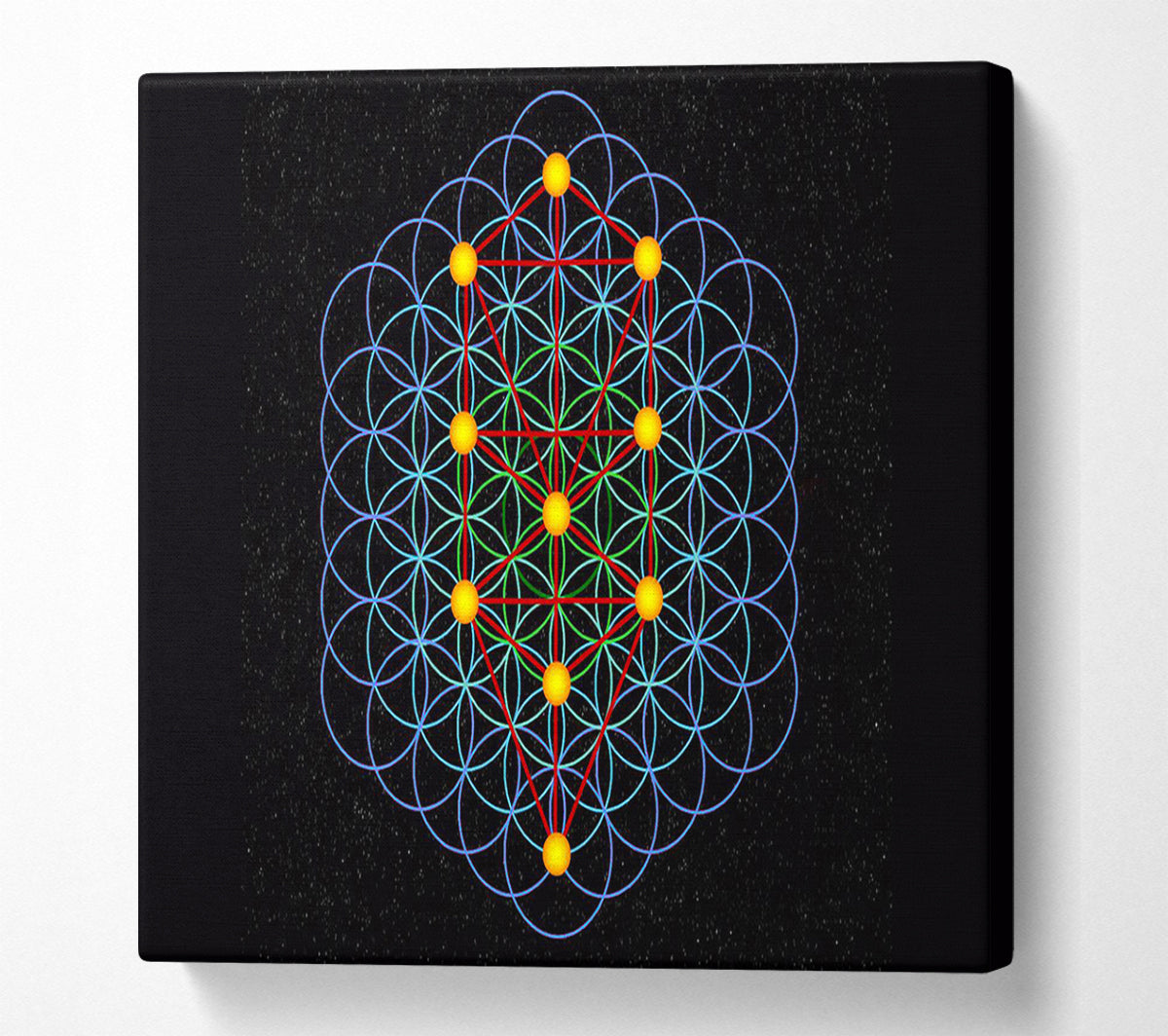 Abstract Tree Canvas Art