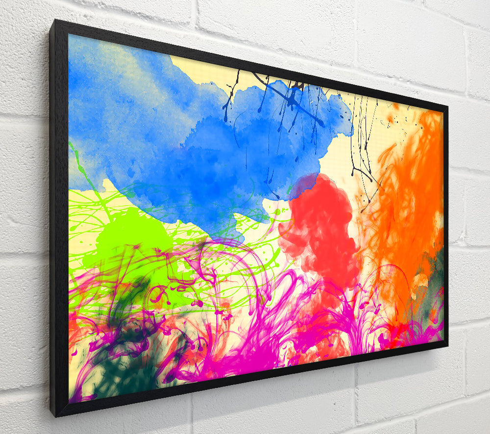 Colourful Clouds In The Garden