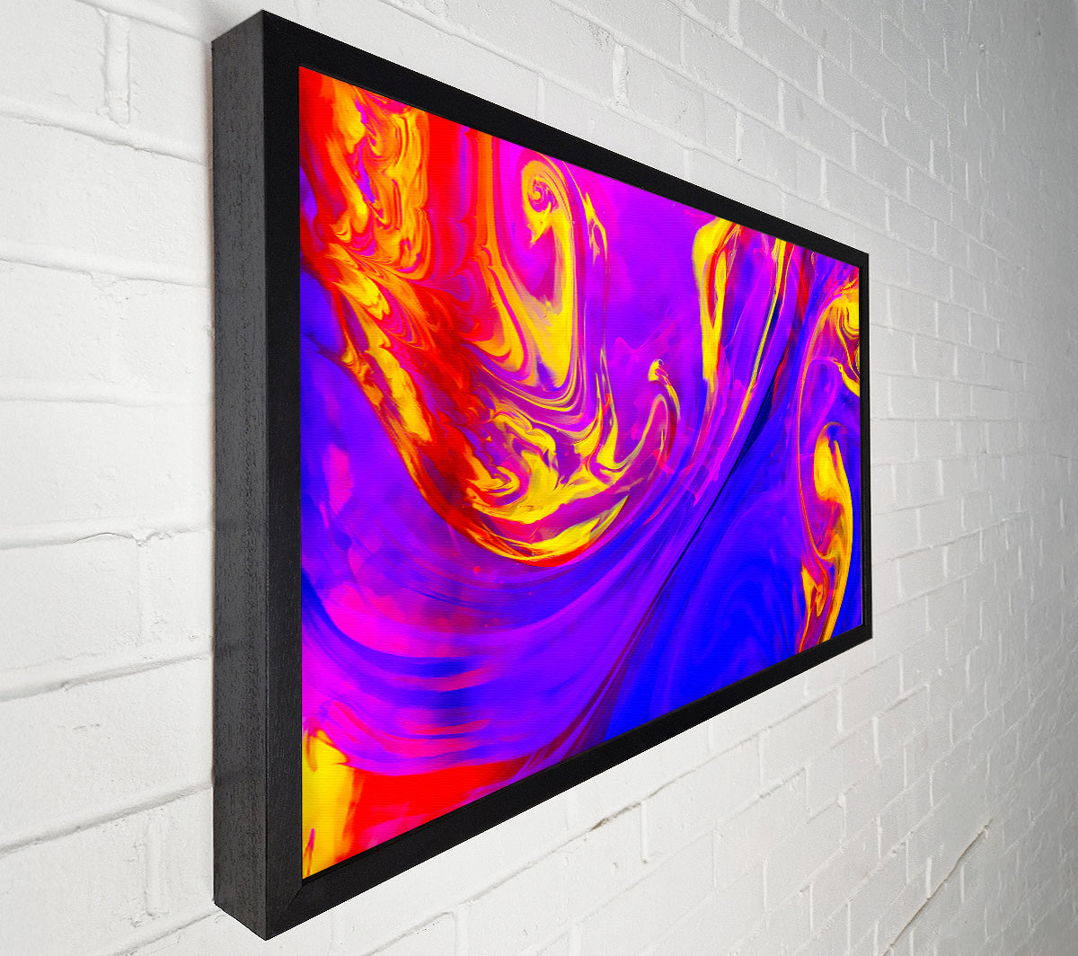 Energy Lines Canvas Print