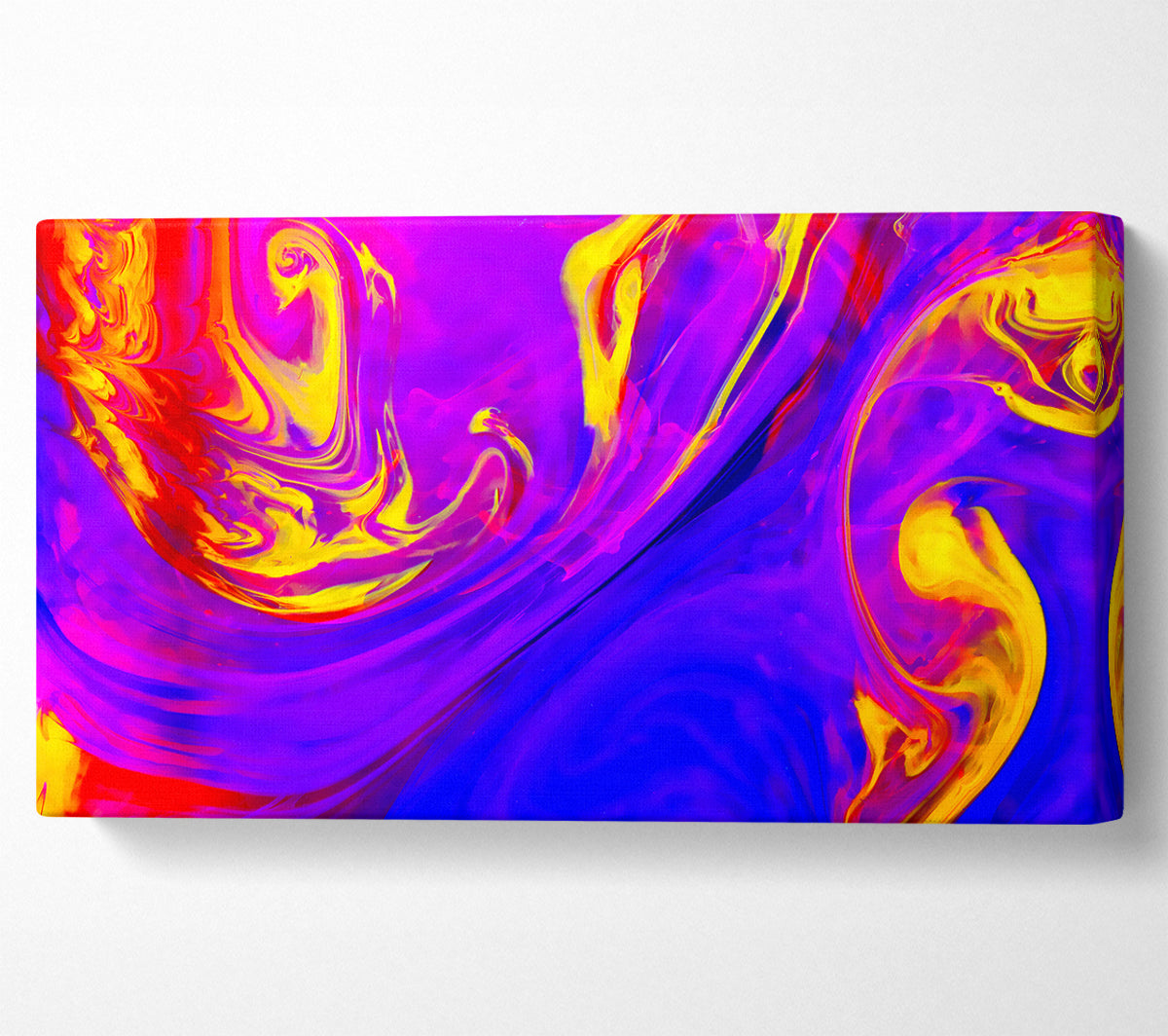 Energy Lines Canvas Print