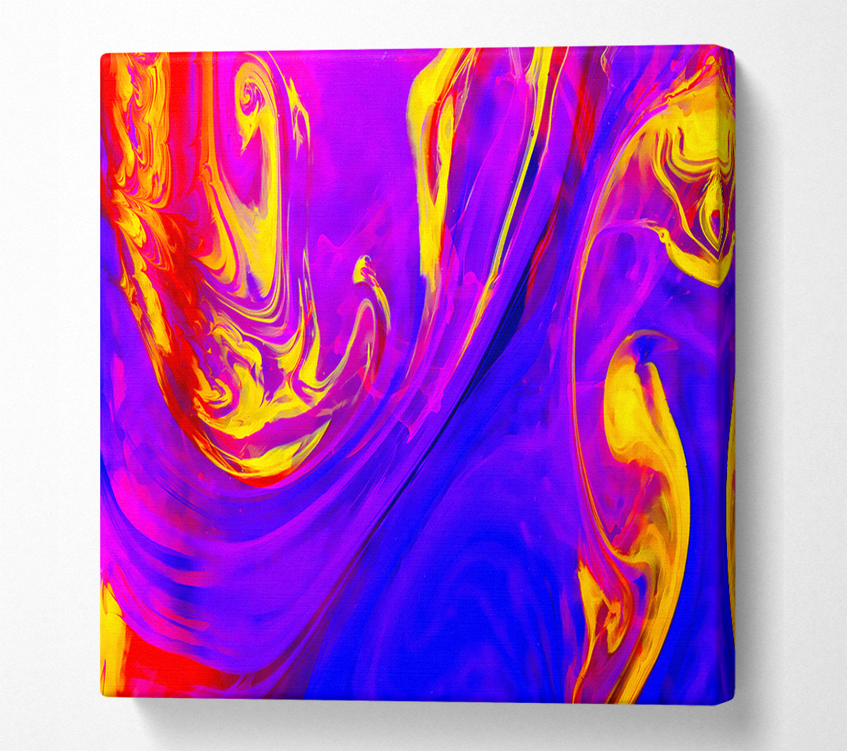 Energy Lines Canvas Print