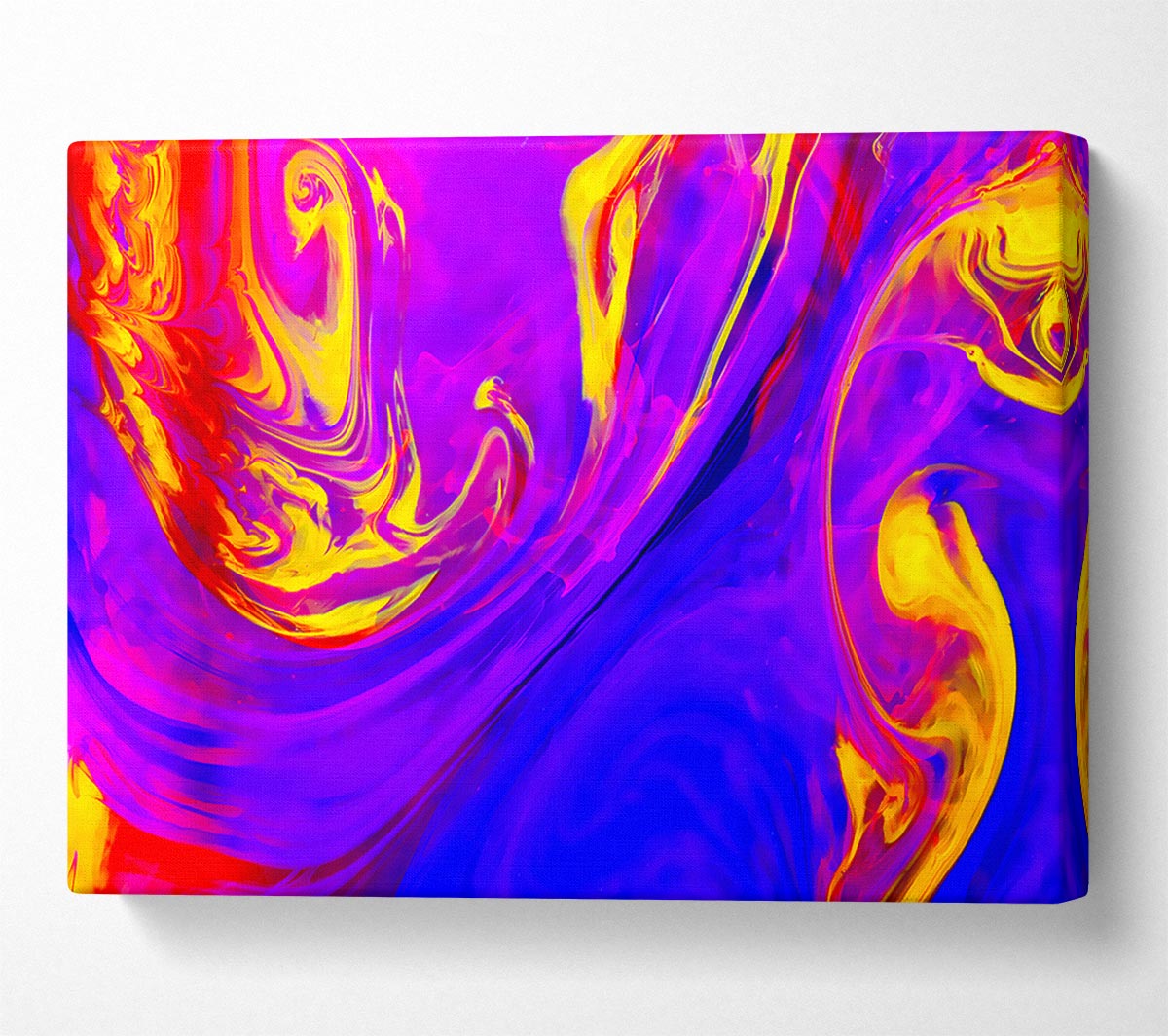 Energy Lines Canvas Print