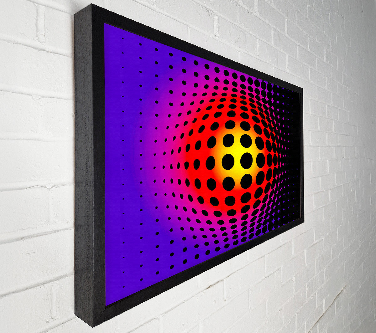 Pushing Through Canvas Art