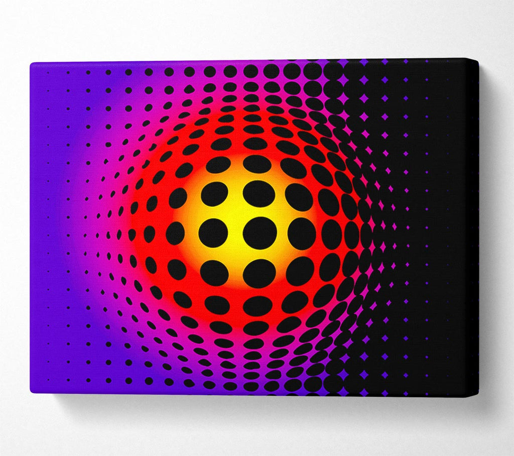 Pushing Through Canvas Art