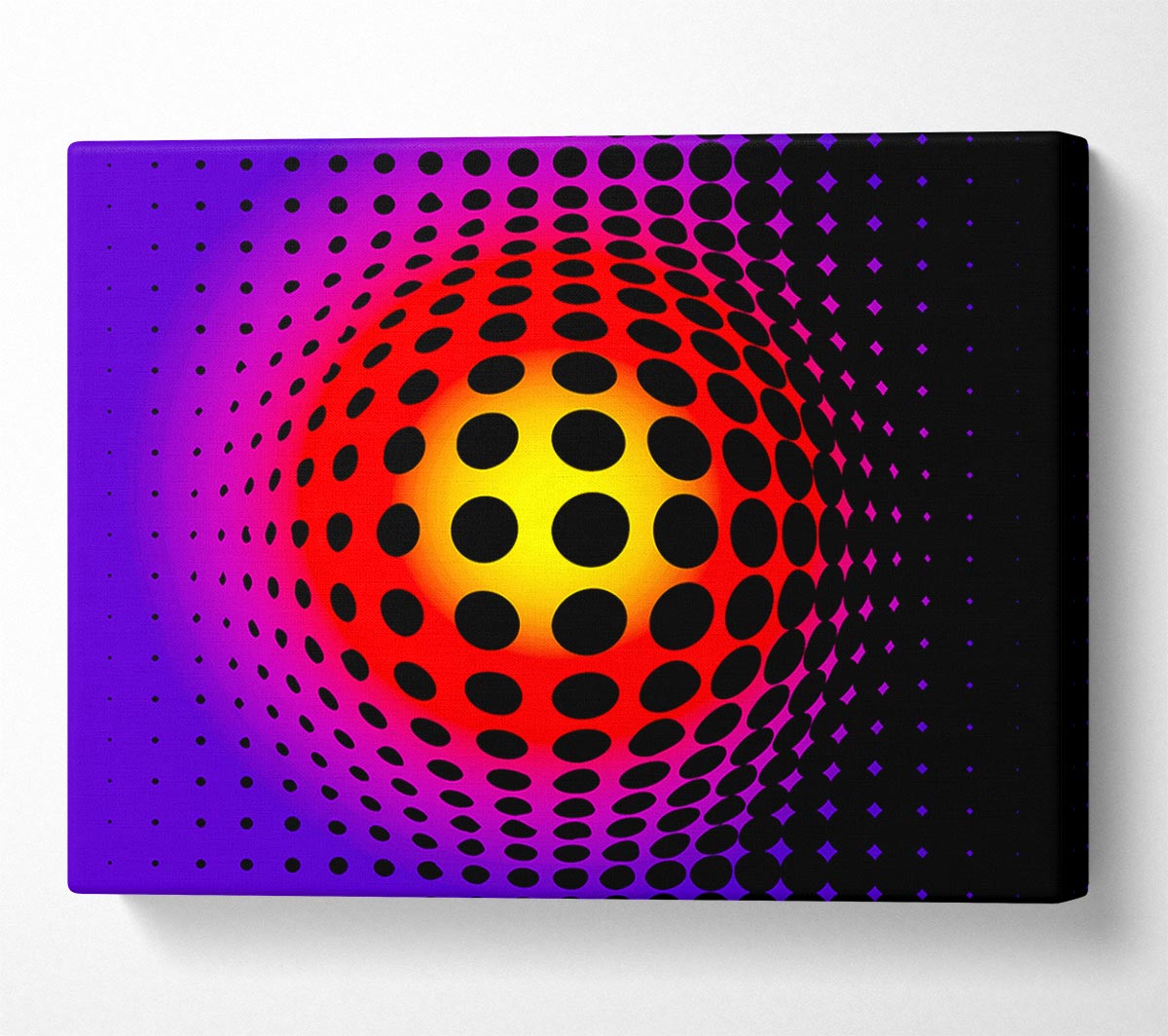 Pushing Through Canvas Art