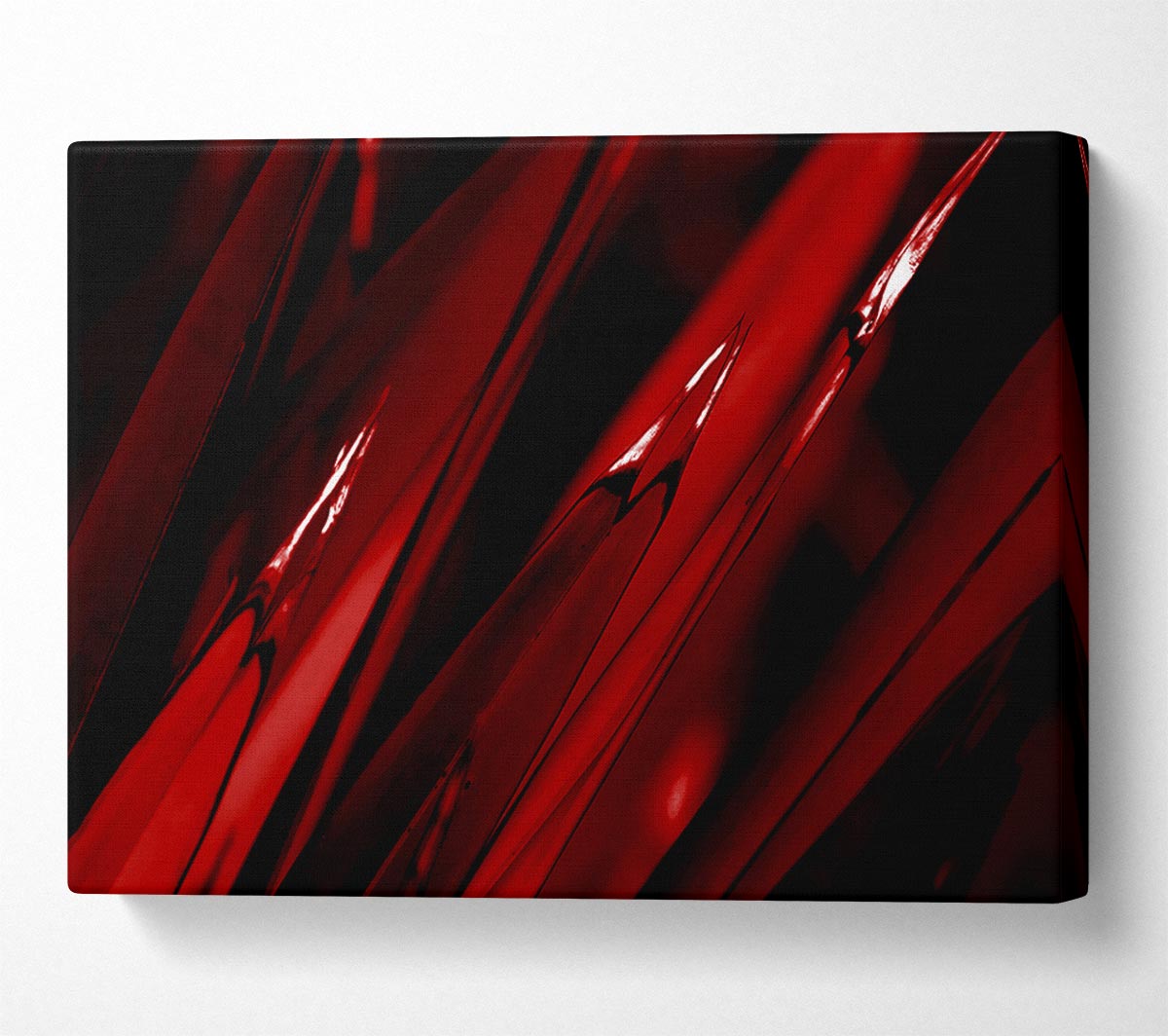 Red Broken Dream Canvas Wall Art