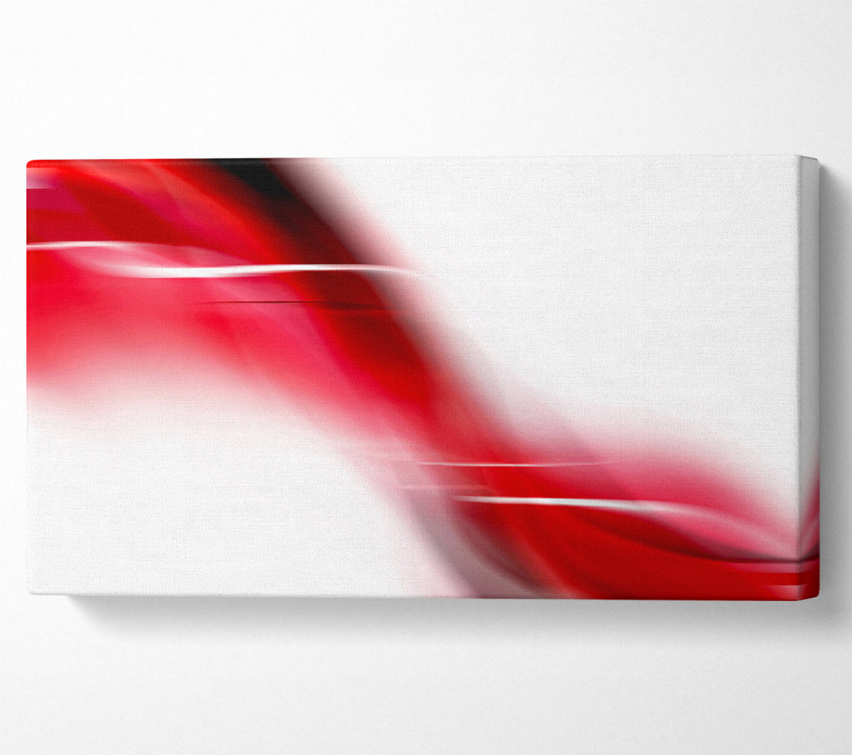 Red Rapid Canvas Wall Art