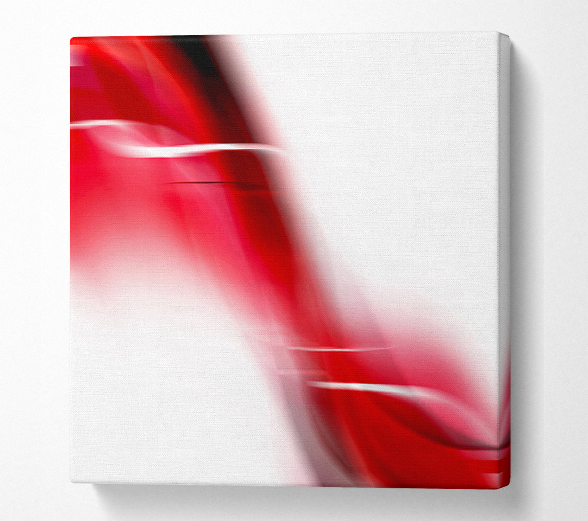 Red Rapid Canvas Wall Art