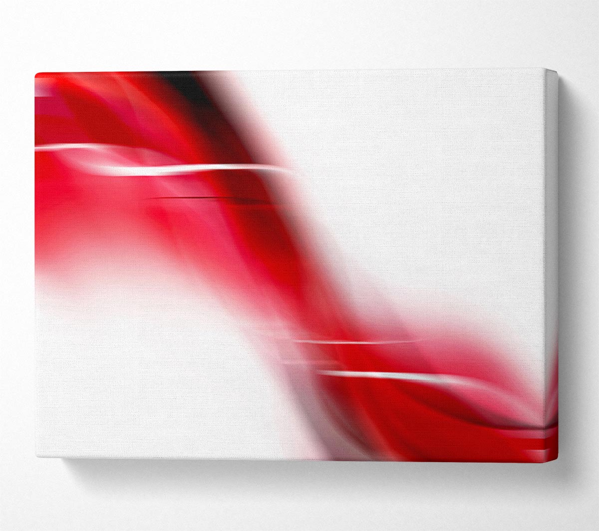 Red Rapid Canvas Wall Art