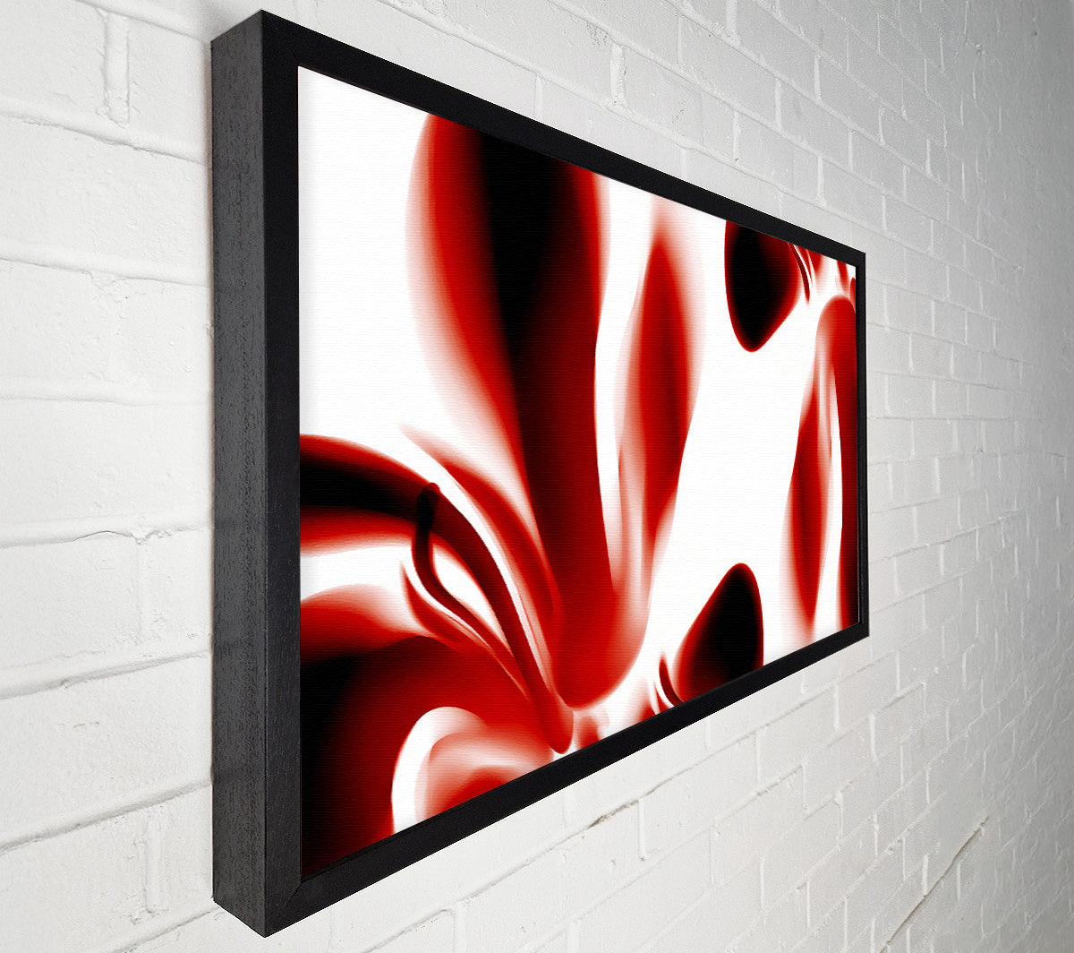 Red Raspberry Ripple Canvas Wall Art