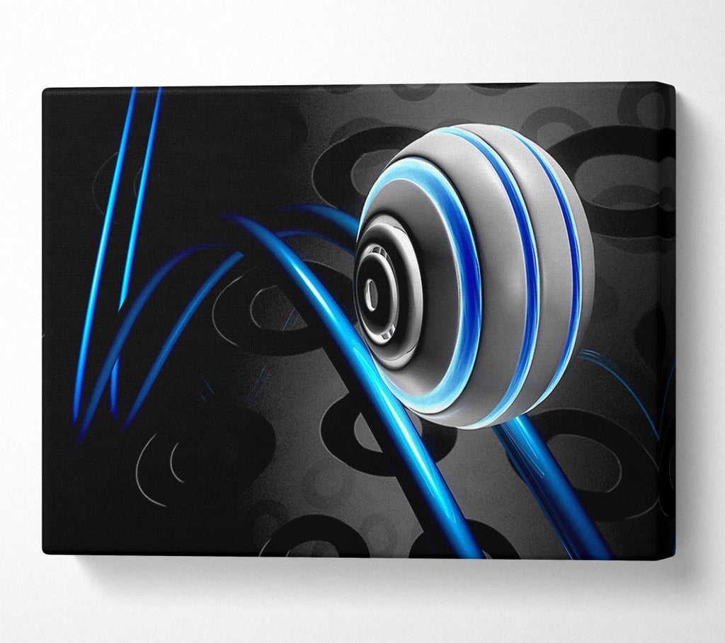 Roller Coaster Canvas Wall Art