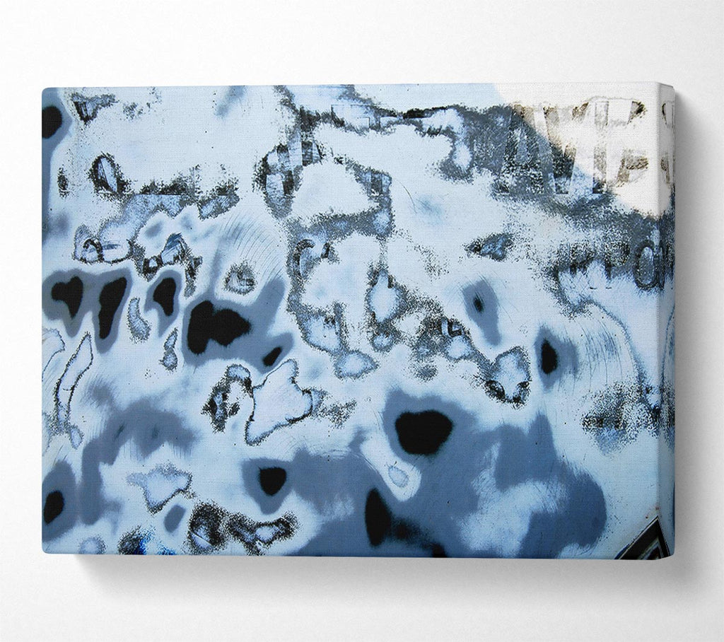 Steel Waters Canvas Wall Art