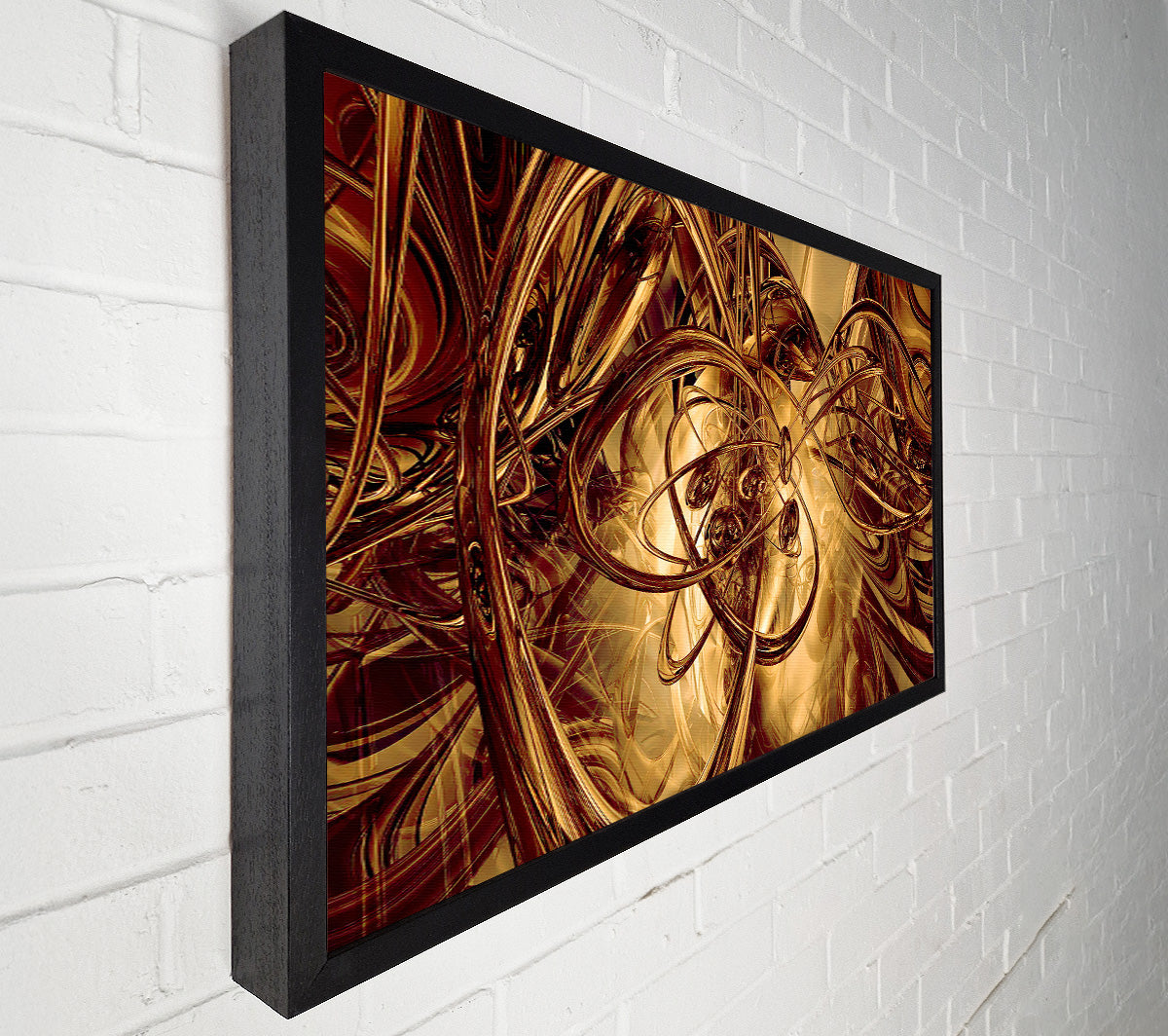 Through The Tunnels Of Time Canvas Wall Art