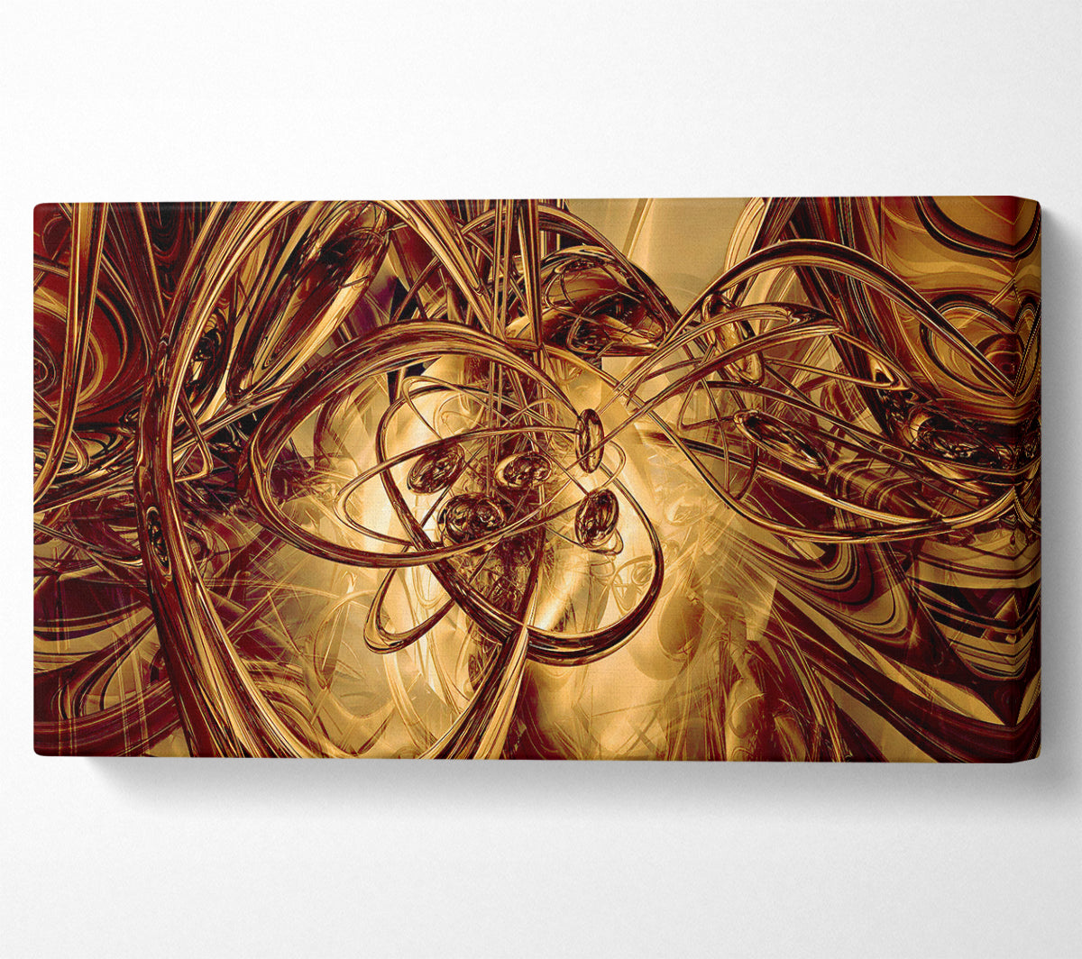 Through The Tunnels Of Time Canvas Wall Art