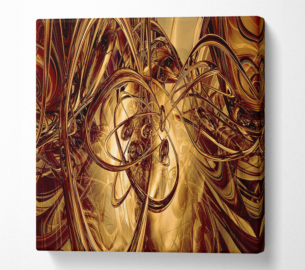 Through The Tunnels Of Time Canvas Wall Art