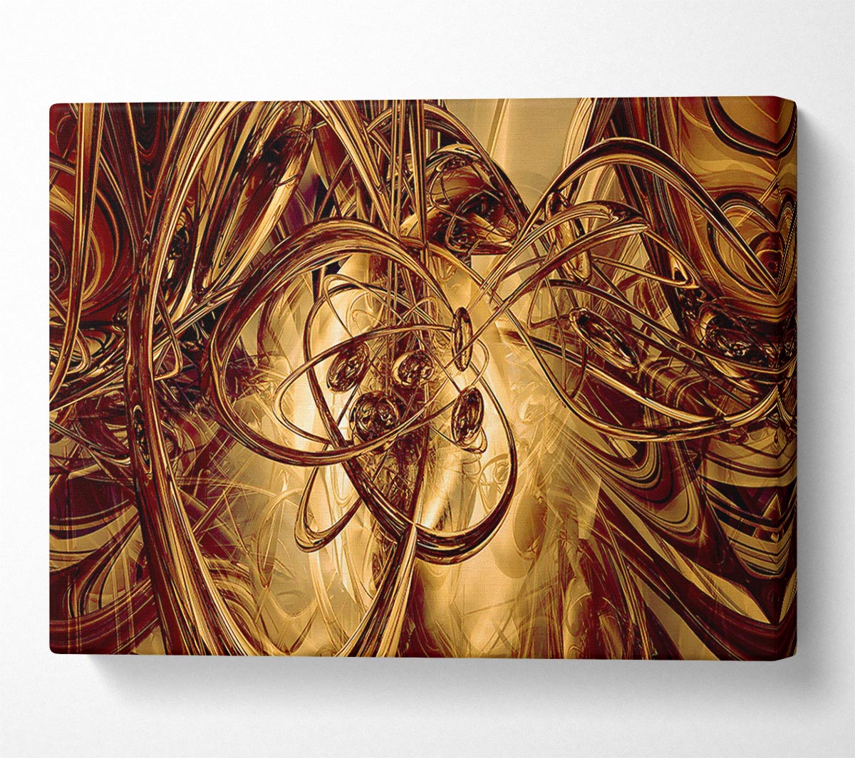 Through The Tunnels Of Time Canvas Wall Art