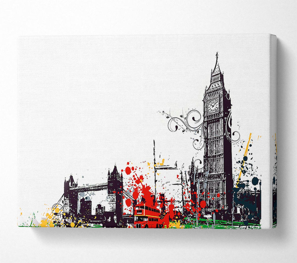 2012 London Olympic Games Canvas Wall Art