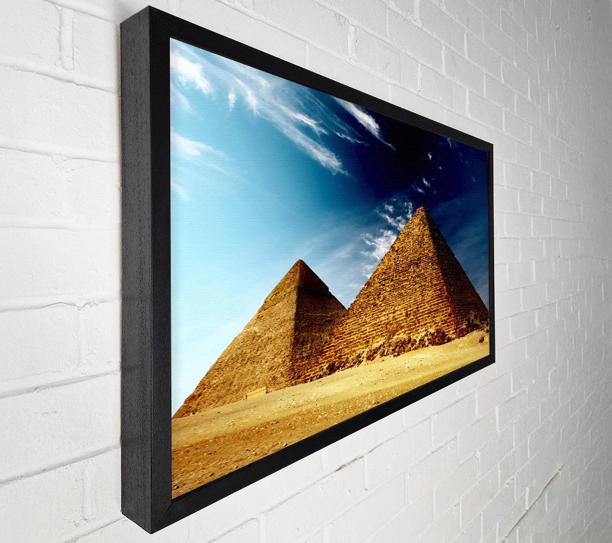 Pyramids Cairo Egypt Canvas Wall Art