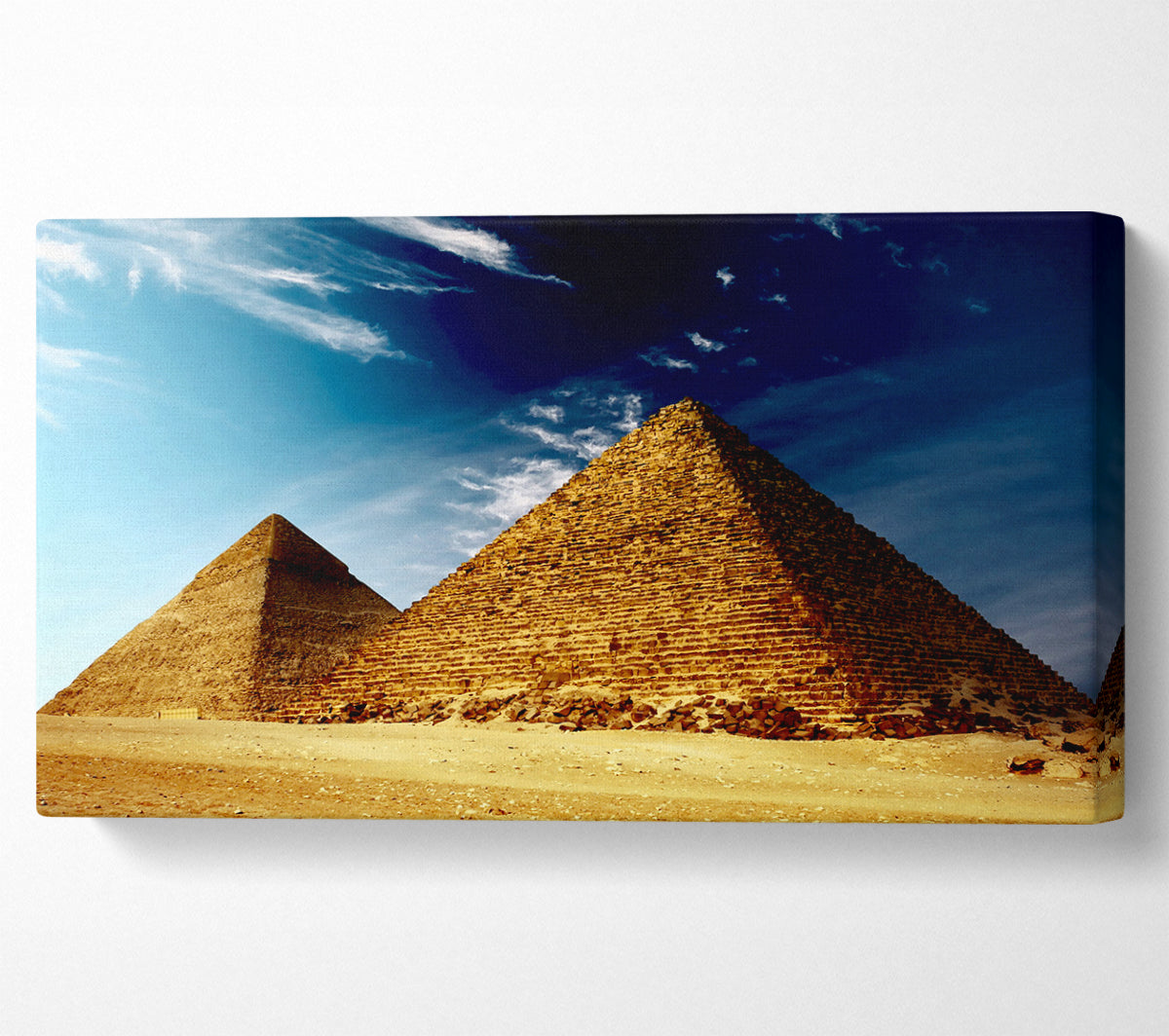 Pyramids Cairo Egypt Canvas Wall Art