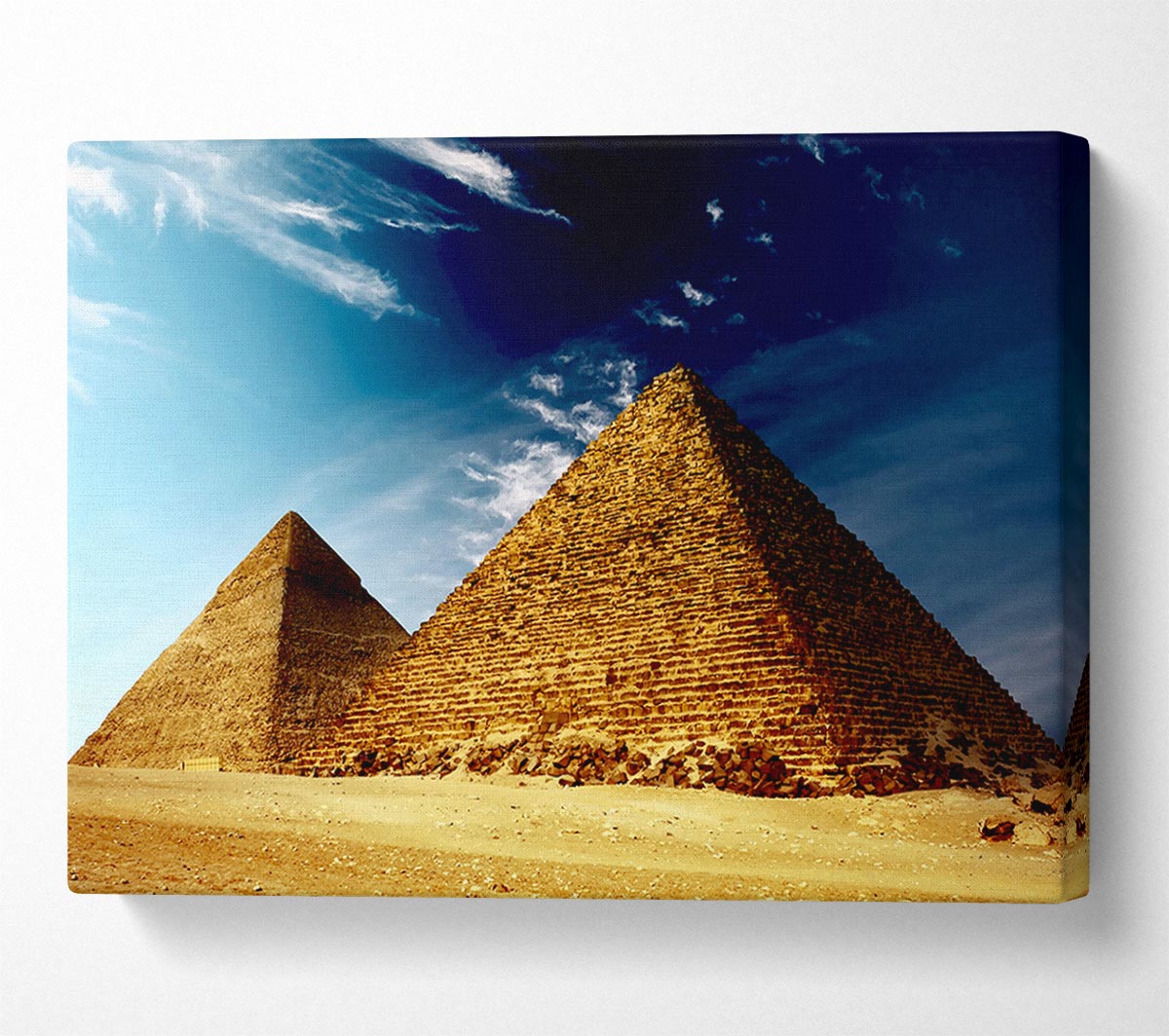 Pyramids Cairo Egypt Canvas Wall Art