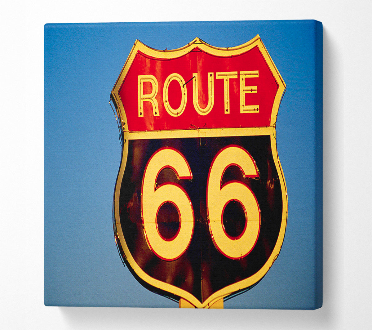 Route 66 Canvas Wall Art