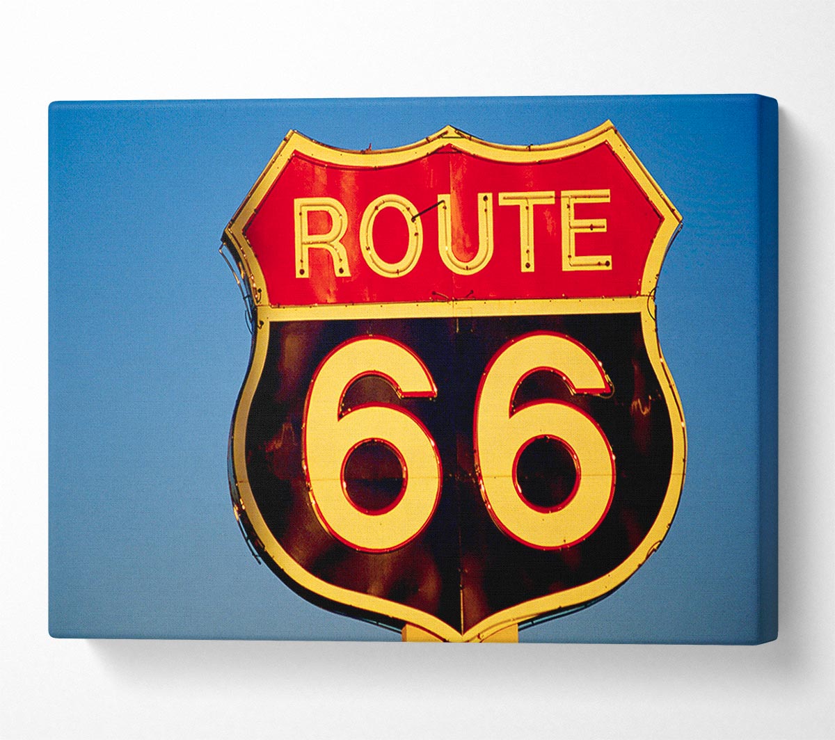 Route 66 Canvas Wall Art