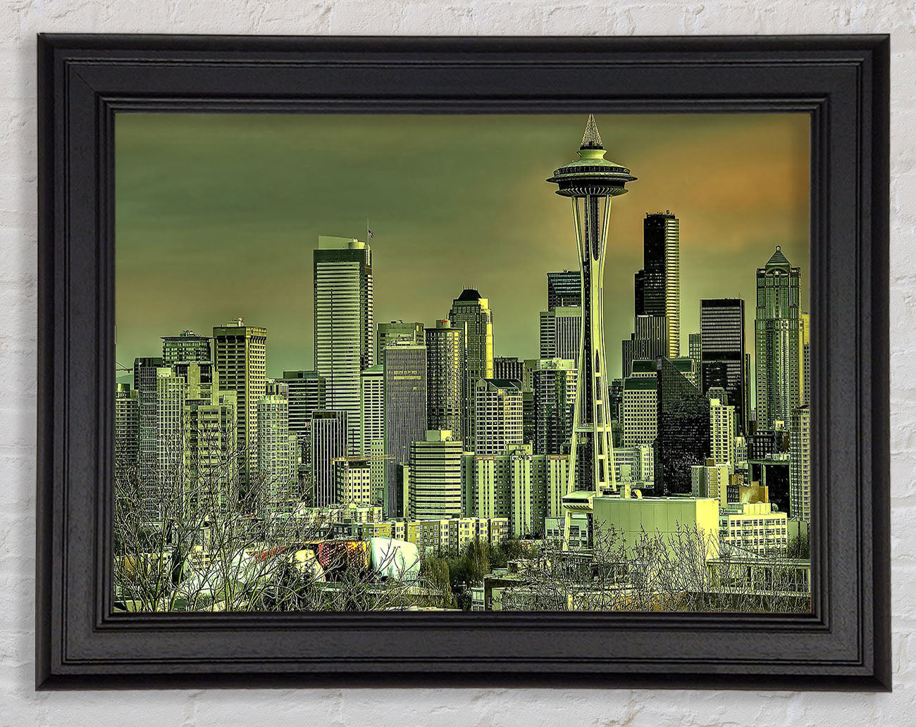 Seattle Tower Framed Print