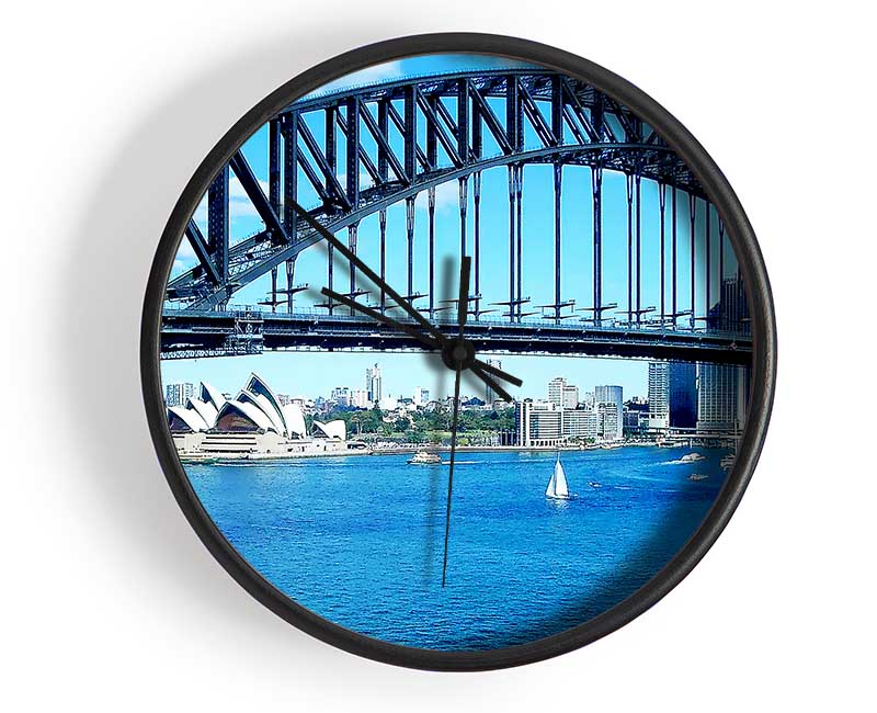 Sydney Harbour Bridge Opera House View Colour