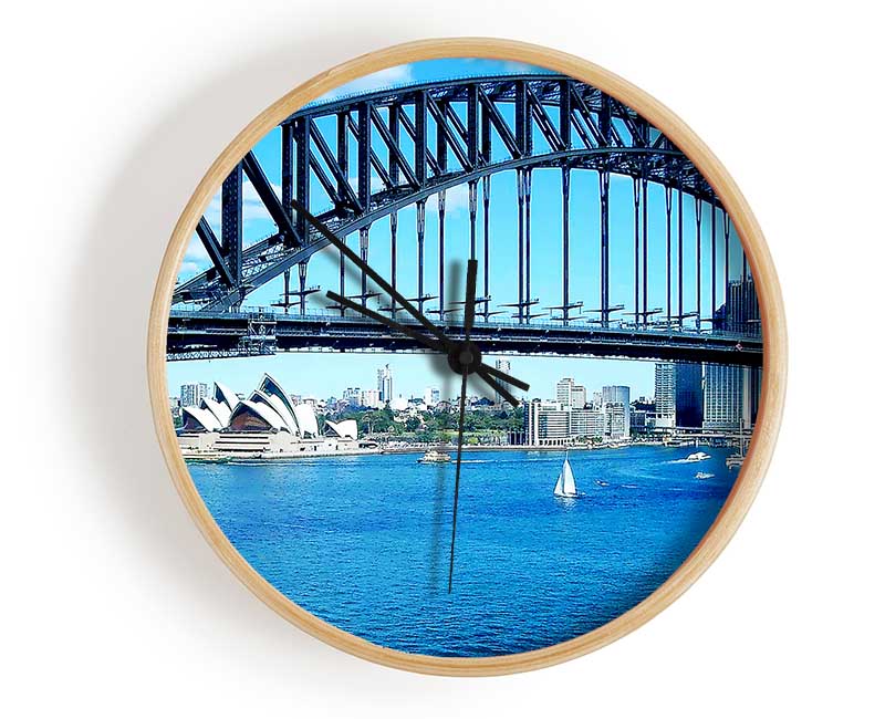 Sydney Harbour Bridge Opera House View Colour