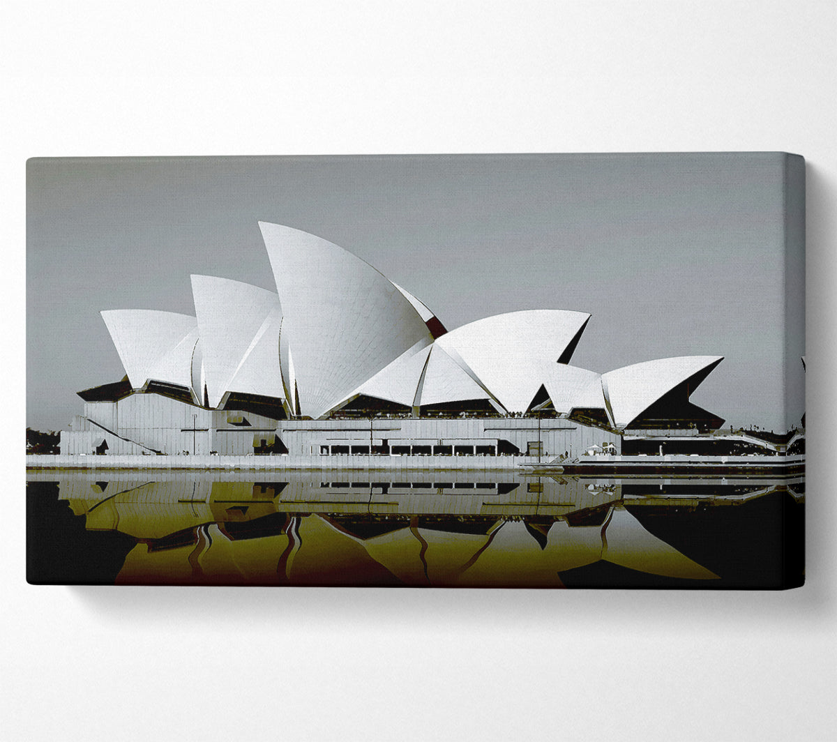Sydney Opera House Green Harbour Canvas Wall Art
