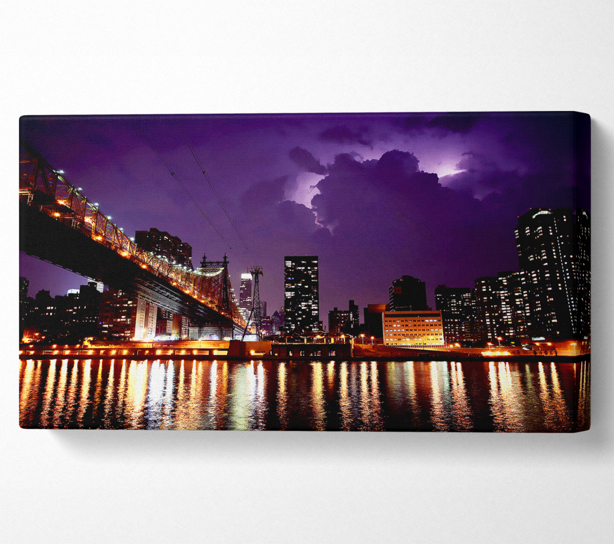 The Bridge To The Other Side Canvas Wall Art