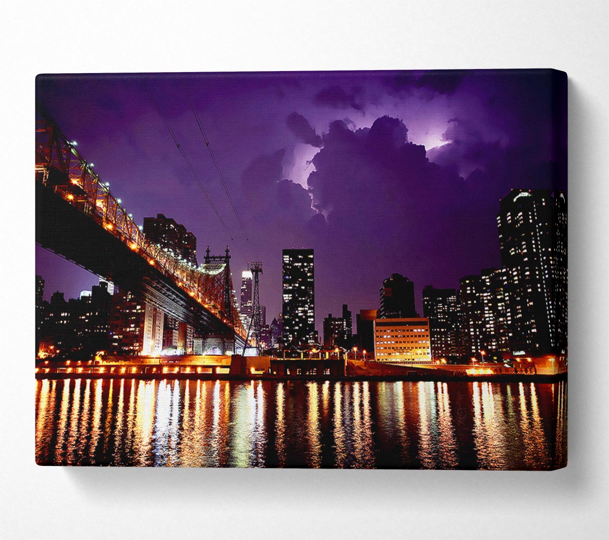 The Bridge To The Other Side Canvas Wall Art