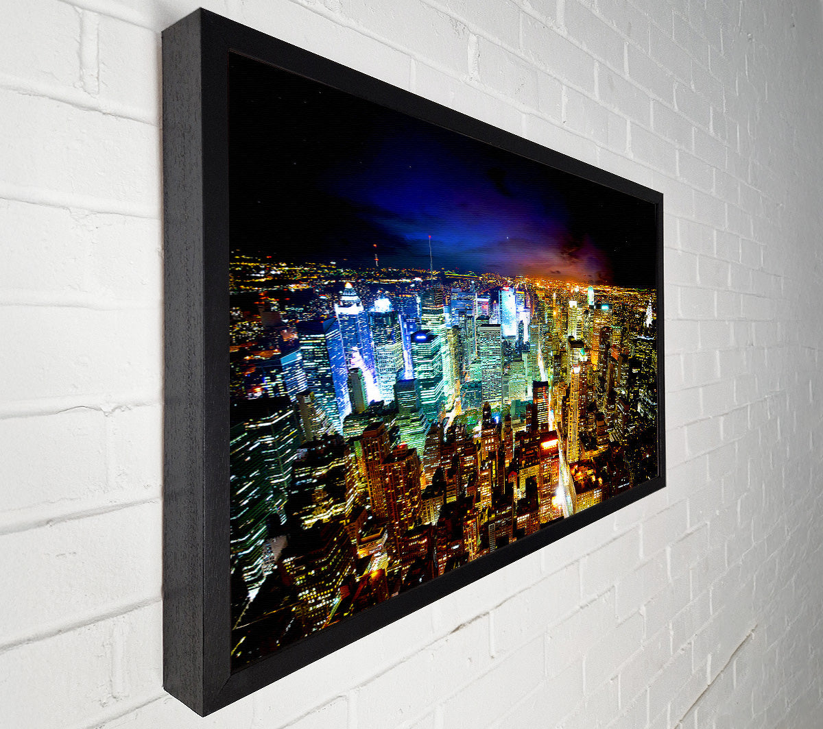 The Centre Of The Cities Energy Canvas Wall Art