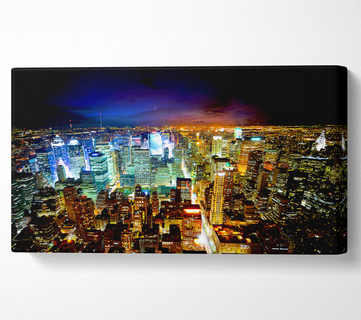 The Centre Of The Cities Energy Canvas Wall Art
