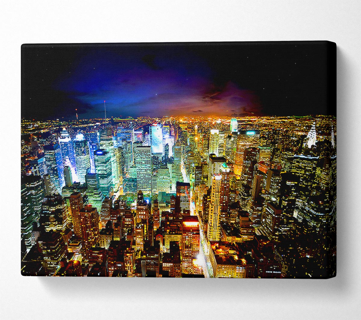 The Centre Of The Cities Energy Canvas Wall Art