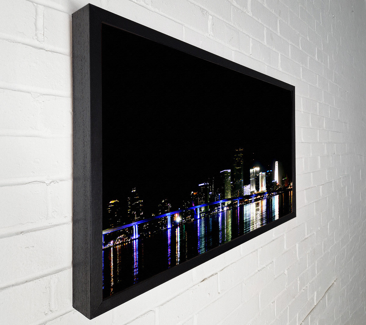 The City Of Lights Canvas Wall Art