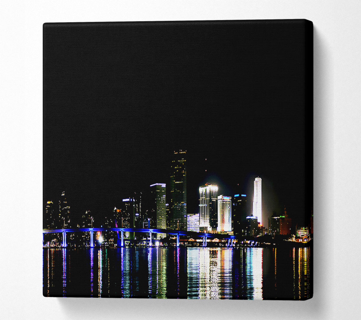 The City Of Lights Canvas Wall Art