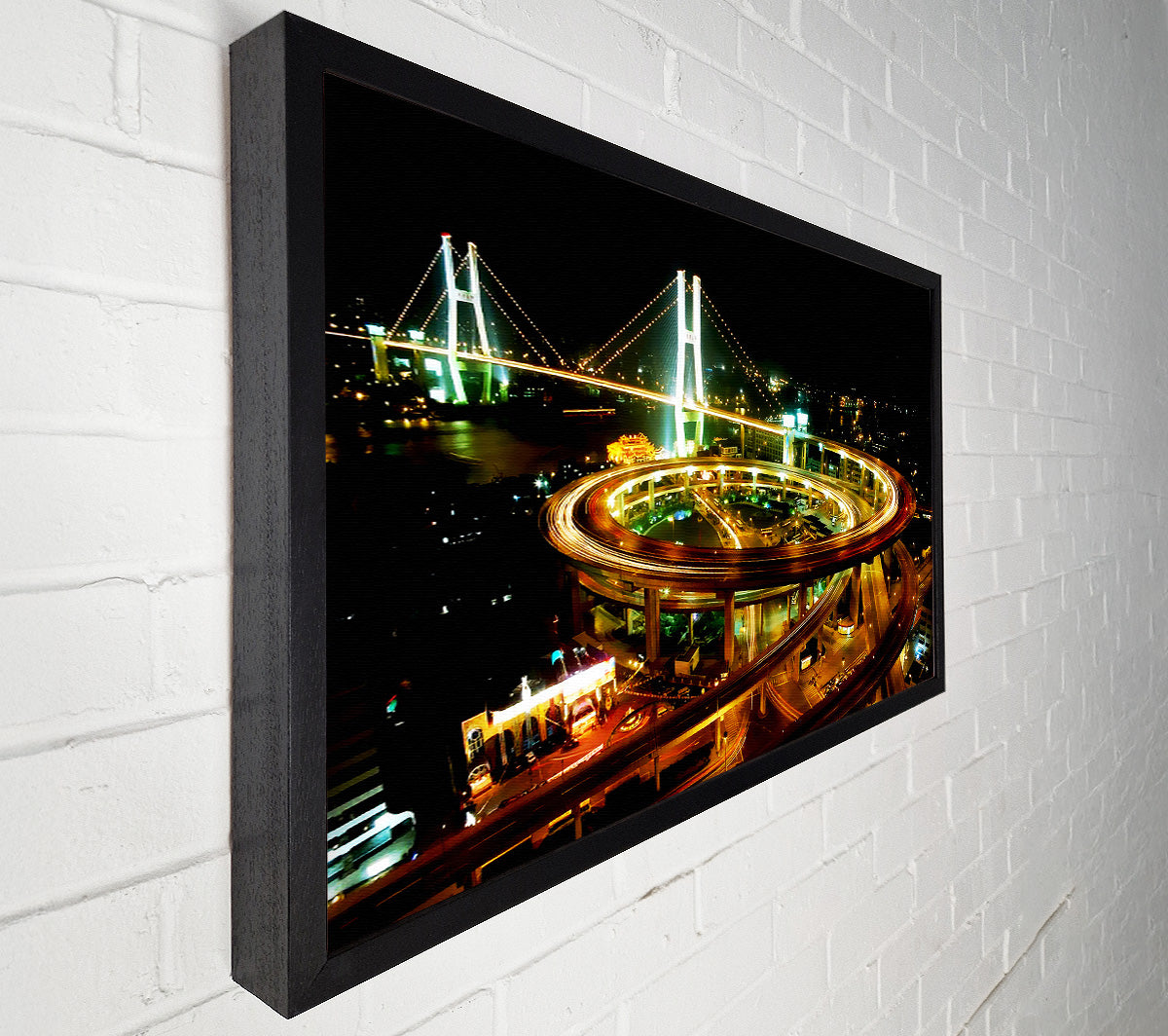 Tokyo Highway Canvas Wall Art