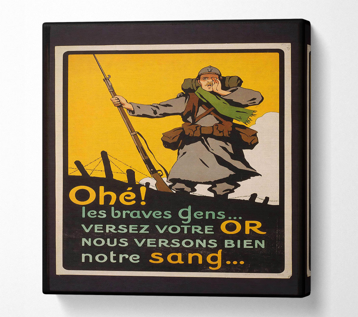 A Soldier Canvas Art
