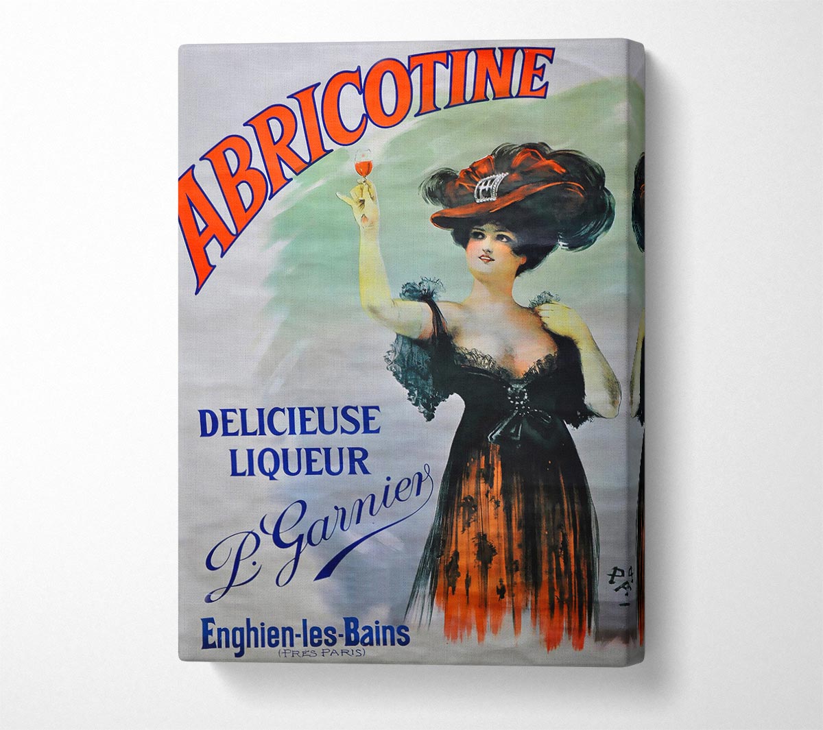 Abricotine Canvas Wall Art