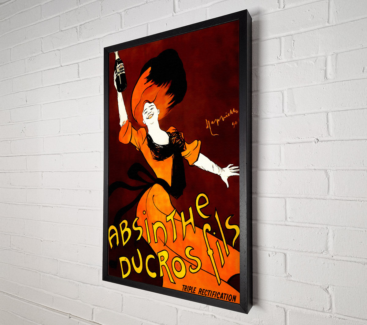 Absinthe Ducros Fils Canvas Art