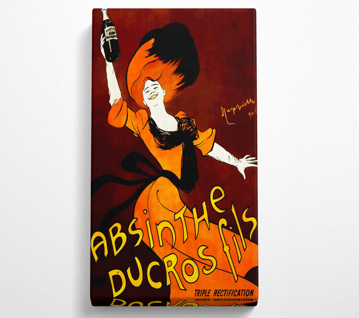Absinthe Ducros Fils Canvas Art